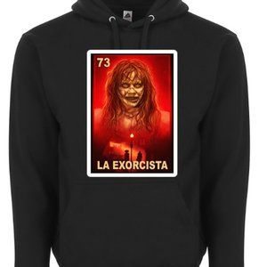 The Exorcist La Exorcista Loteria Mexican Bingo Tarot Card Hoodie Sweater